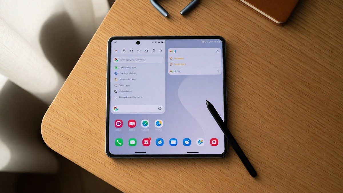 Samsung Galaxy Z Fold 7 multitasking with One UI 7